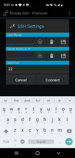 Download Mobile SSH Premium APK – Secure Access sa Android - Screenshot 8