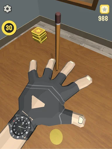 I-download ang Knife Finger Game – Subukan ang Iyong Bilis - Screenshot 11