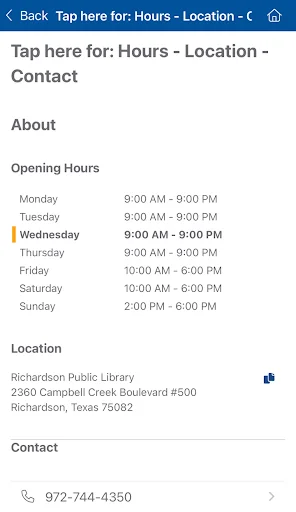 I-download ang myRPL App – Richardson Public Library Latest Version - Screenshot 12
