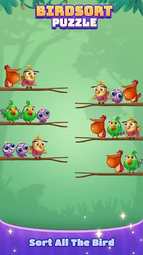 I-download ang Bird Sort: Color Puzzle Master – Larong Pambata - Screenshot 1