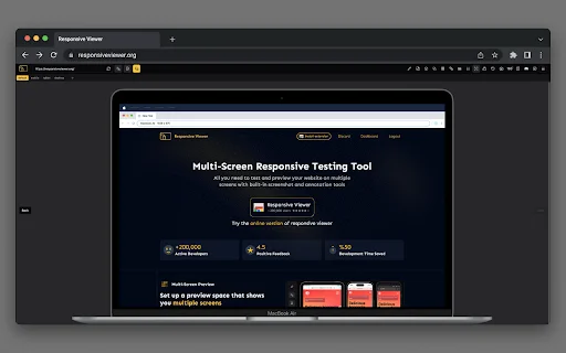 I-download ang Responsive Viewer – Pinakamahusay na Responsive Tester - Screenshot 3