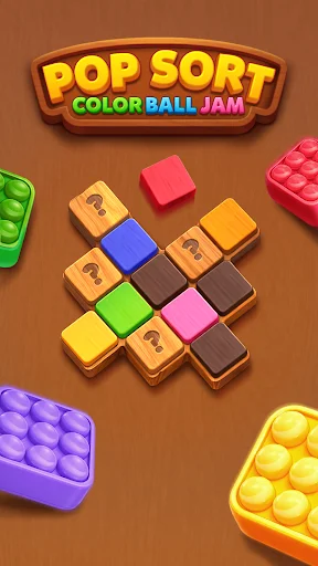 Download Pop Sort: Color Ball Jam APK – Laro ng Pagsasala ng Kulay - Screenshot 14