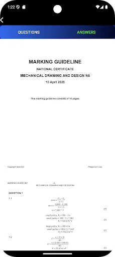 I-download ang TVET Mechanical Drawing & Design App Para sa N5-N6 - Screenshot 10