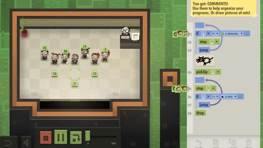 I-download ang 7 Billion Humans – Logic Puzzle Game para sa Android - Screenshot 2