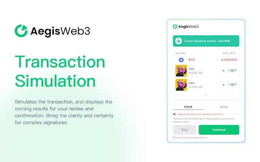 I-download ang AegisWeb3 – Protektahan ang Iyong Crypto Asset - Screenshot 3