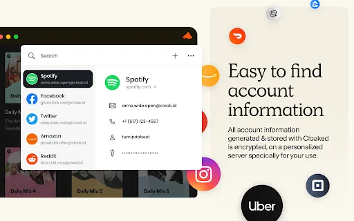 I-download ang Cloaked – Pinakamahusay na Privacy at Password Manager - Screenshot 2