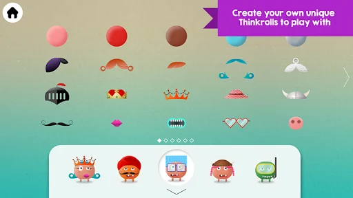 I-download ang Thinkrolls: Kings & Queens – Masayang Puzzle Laro - Screenshot 5
