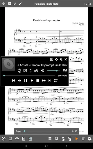 MobileSheets Trial: Pinakamahusay na Sheet Music Viewer App - Screenshot 10
