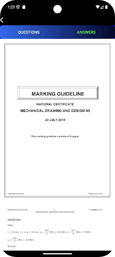 I-download ang TVET Mechanical Drawing & Design App Para sa N5-N6 - Screenshot 6