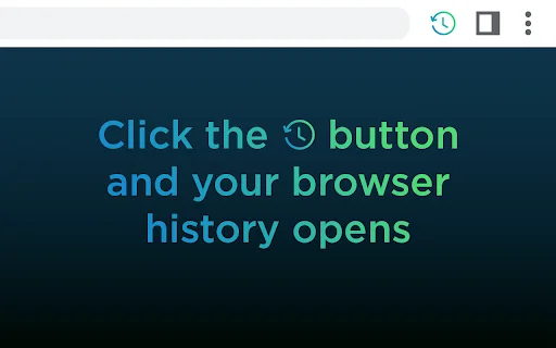 History Shortcut: Mabilis na Akseso sa Iyong Browsing History - Screenshot 1
