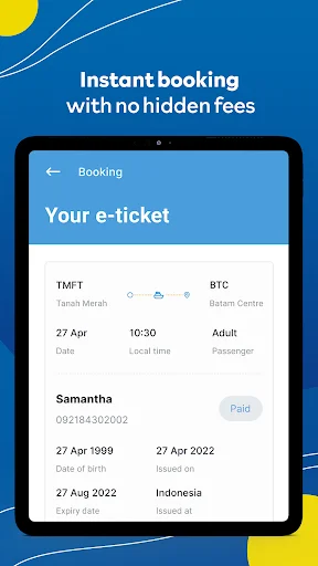 I-download ang Sindo Ferry App – Mabilis na Booking ng Ticket - Screenshot 20