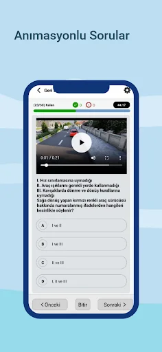 Download Ehliyet Sınav Soruları 2026 – Libreng Reviewer App - Screenshot 2